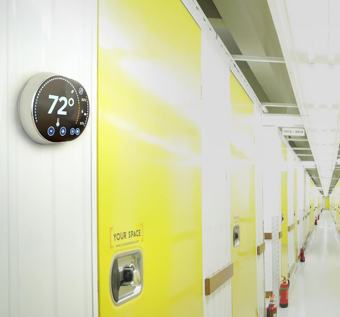 Secure, climate-controlled storage units at Your Space, India, ensuring ideal conditions for your valuable items.