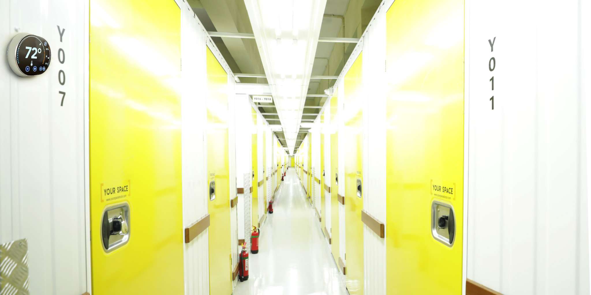 Budget-friendly, humidity-controlled storage units with air conditioning for temperature-sensitive items at Your Space, India