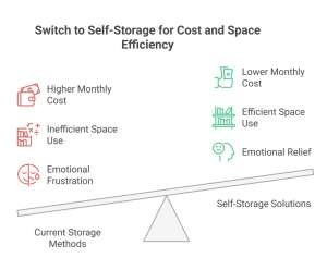 Household self-storage units in Mumbai and Pune for families