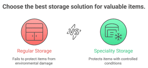  climate controlled speciality storage for valuables