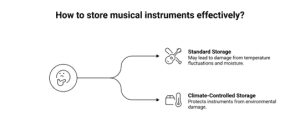 how to store musical instruments effectively