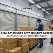 How Small Shop Owners Store Excess Inventory Safely and Affordably