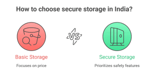 24x7 CCTV secure storage facility in India