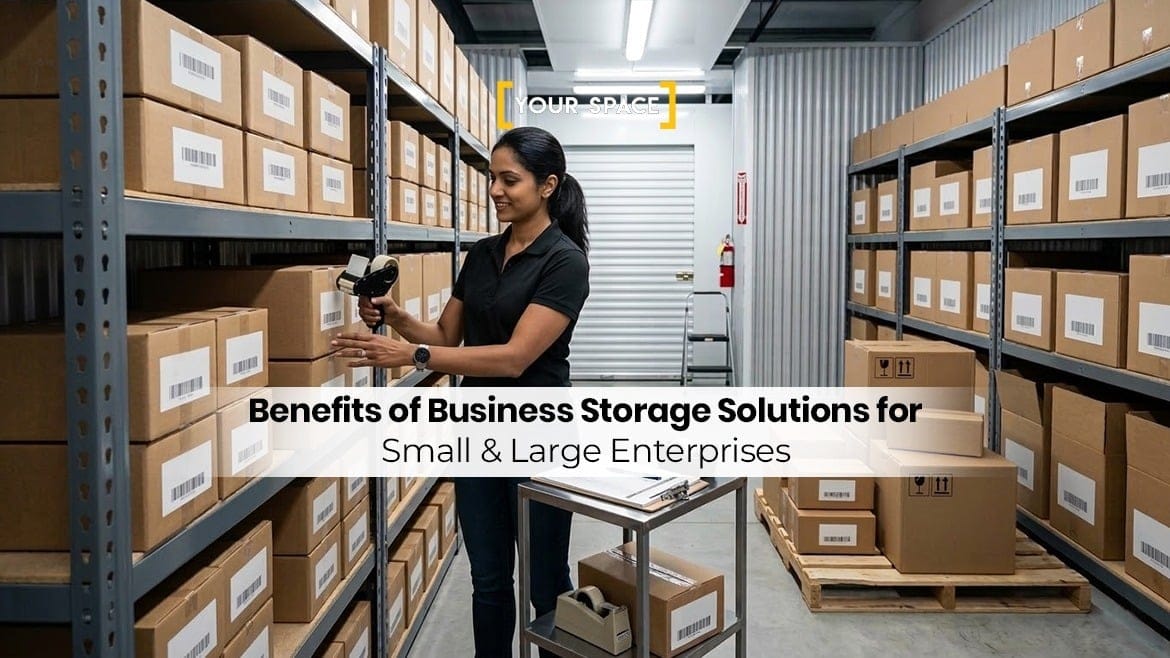Benefits of Business Storage Solutions for Small & Large Enterprises