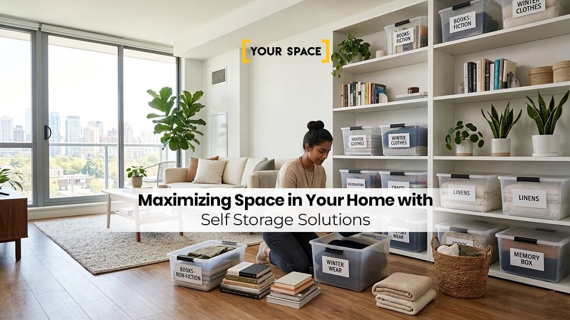 Maximizing Space in Your Home with Self Storage Solutions