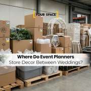 Where Do Event Planners Store Decor Between Weddings?