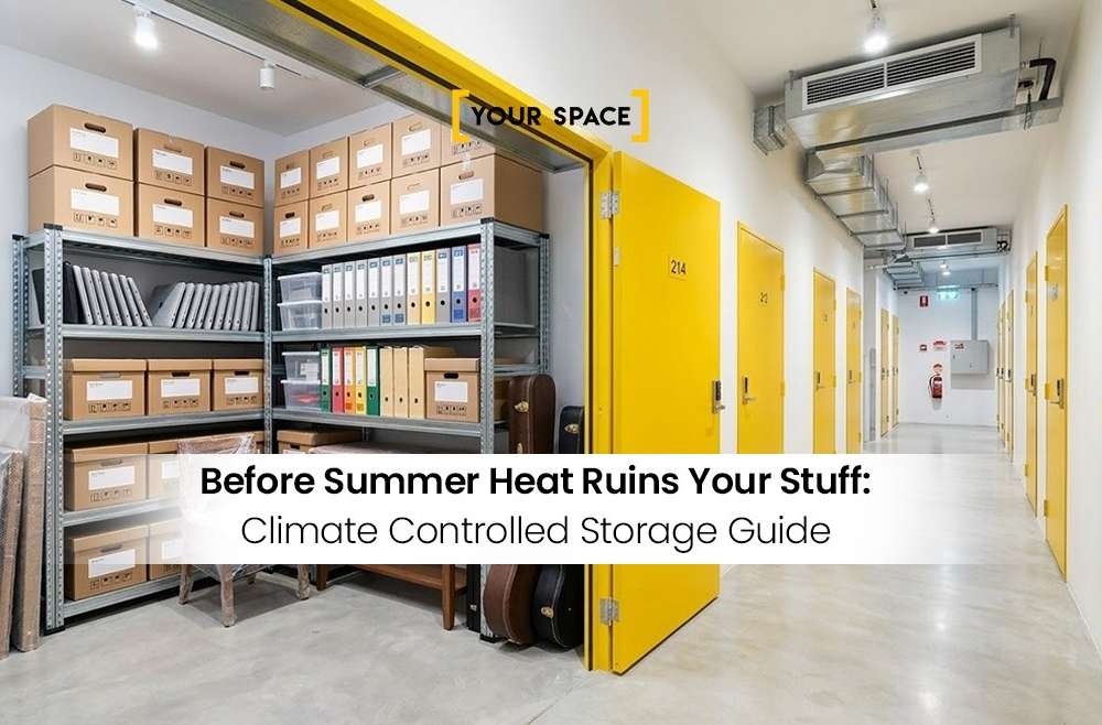 Before Summer Heat Ruins Your Stuff: Climate Controlled Storage Guide