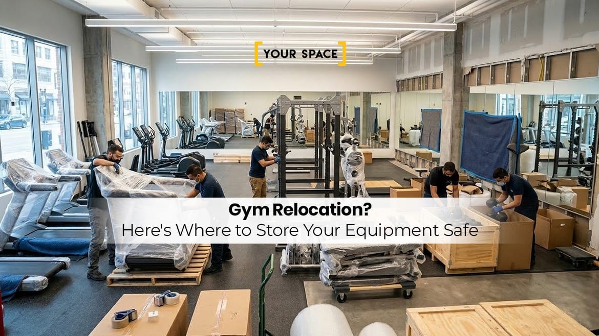 Gym Relocation? Here’s Where to Store Your Equipment Safe