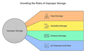 antique storage in climate-controlled environment