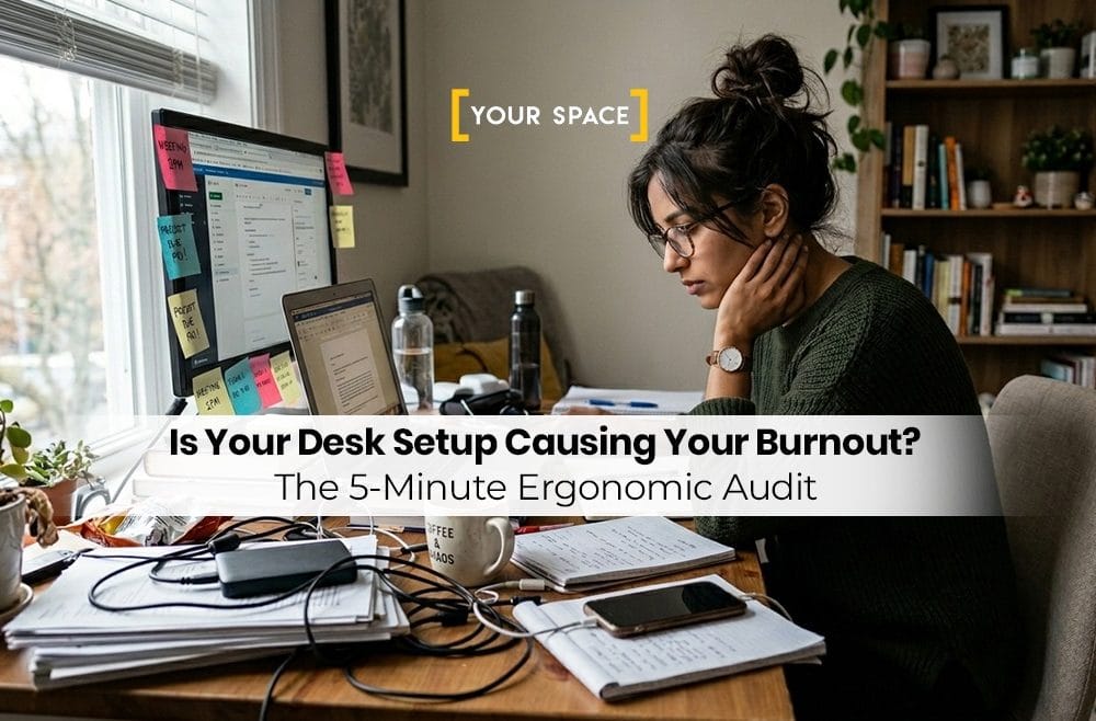 Is Your Desk Setup Causing Your Burnout? The 5-Minute Ergonomic Audit