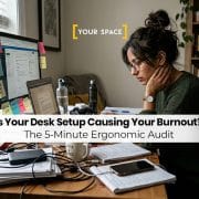 Is Your Desk Setup Causing Your Burnout? The 5-Minute Ergonomic Audit