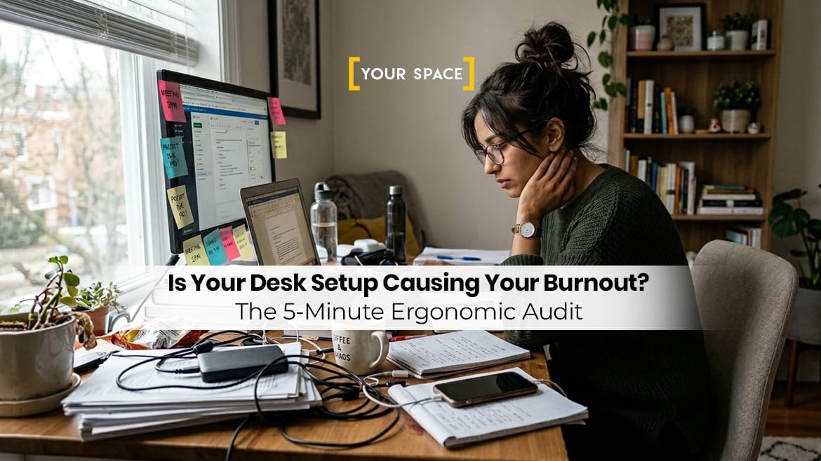 Is Your Desk Setup Causing Your Burnout? The 5-Minute Ergonomic Audit
