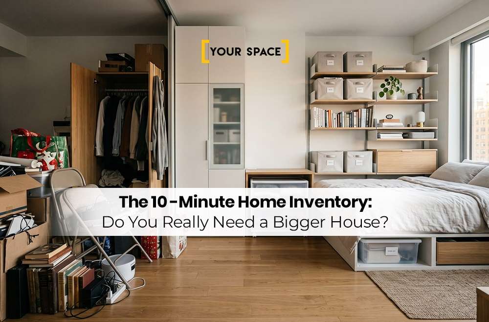 The 10-Minute Home Inventory: Do You Really Need a Bigger House?