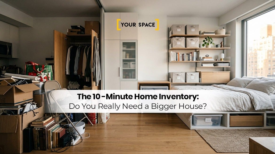 The 10-Minute Home Inventory: Do You Really Need a Bigger House?