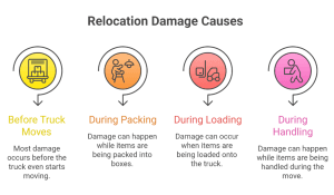 fragile item packing with industrial-grade padding