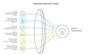 climate-controlled storage for electronics
