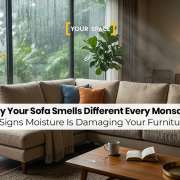 Why Your Sofa Smells Different Every Monsoon: 7 Signs Moisture Is Damaging Your Furniture