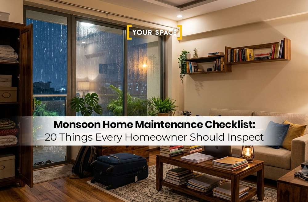 Monsoon Home Maintenance Checklist: 20 Things Every Homeowner Should Inspect