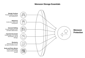 household storage solutions for rainy season
