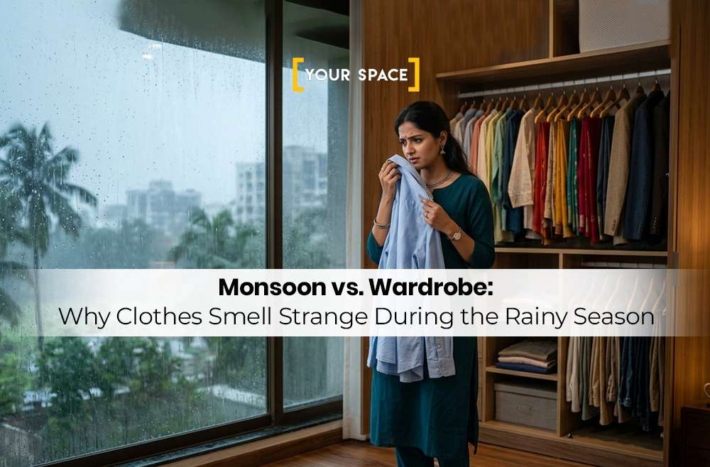Monsoon vs. Wardrobe: Why Clothes Smell Strange During the Rainy Season