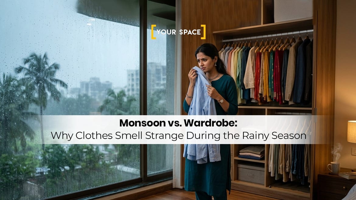 Monsoon vs. Wardrobe: Why Clothes Smell Strange During the Rainy Season