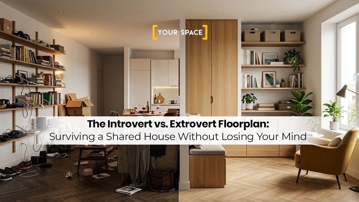 The Introvert vs. Extrovert Floorplan: Surviving a Shared House Without Losing Your Mind