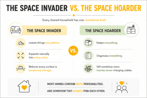space optimization ideas for roommates