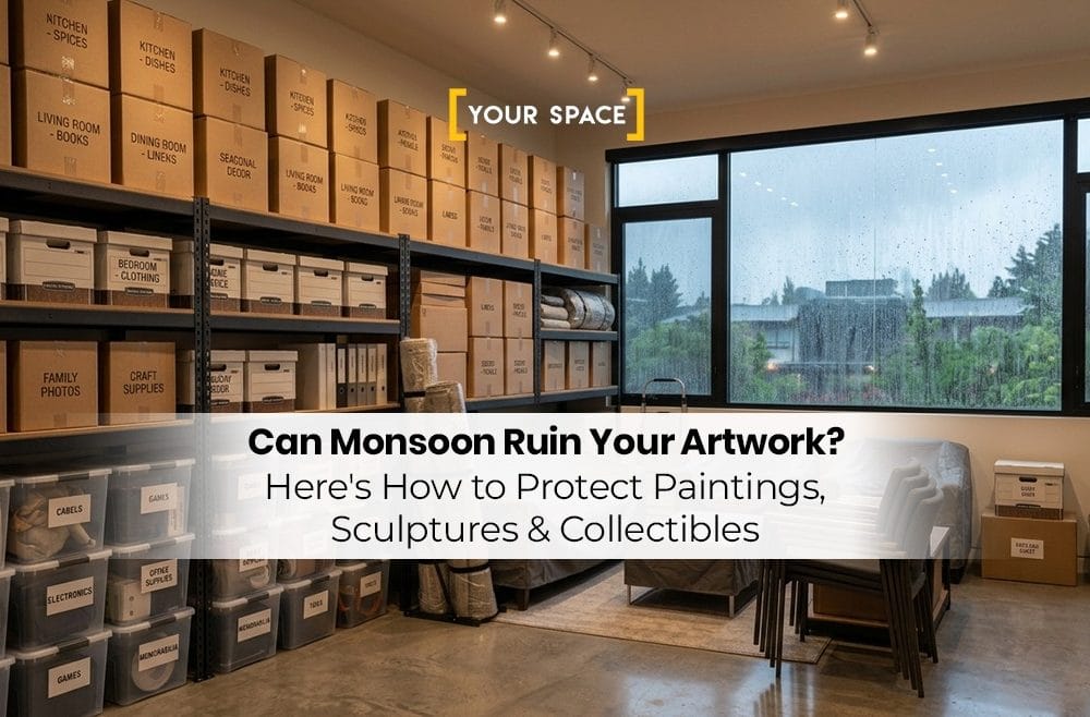 Can Monsoon Ruin Your Artwork? Here’s How to Protect Paintings, Sculptures & Collectibles