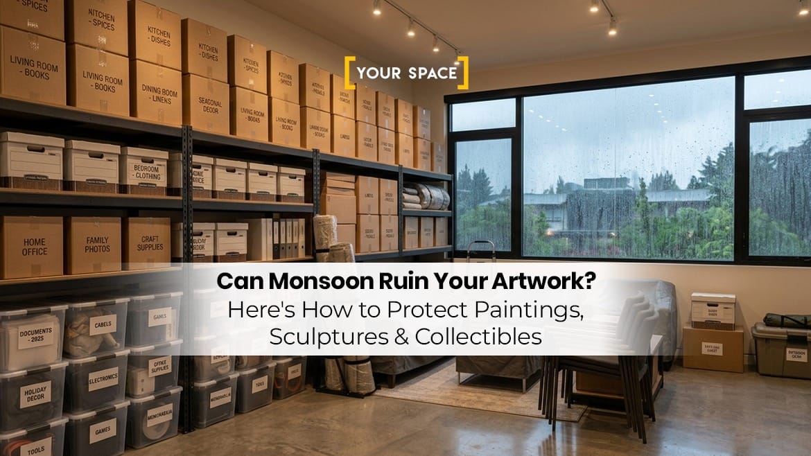 Can Monsoon Ruin Your Artwork? Here’s How to Protect Paintings, Sculptures & Collectibles