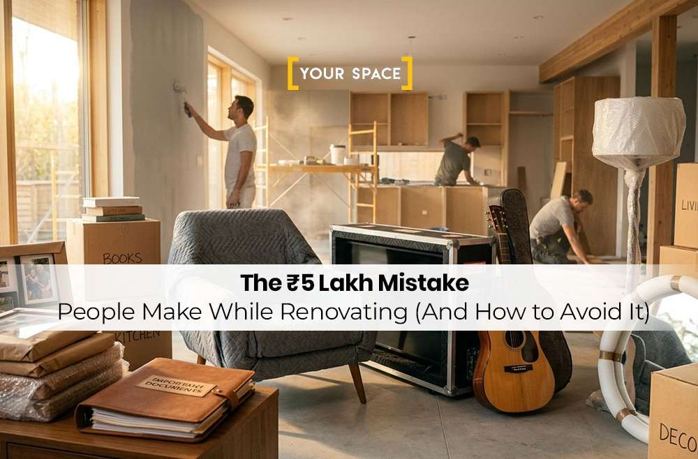 The ₹5 Lakh Mistake People Make While Renovating (And How to Avoid It)