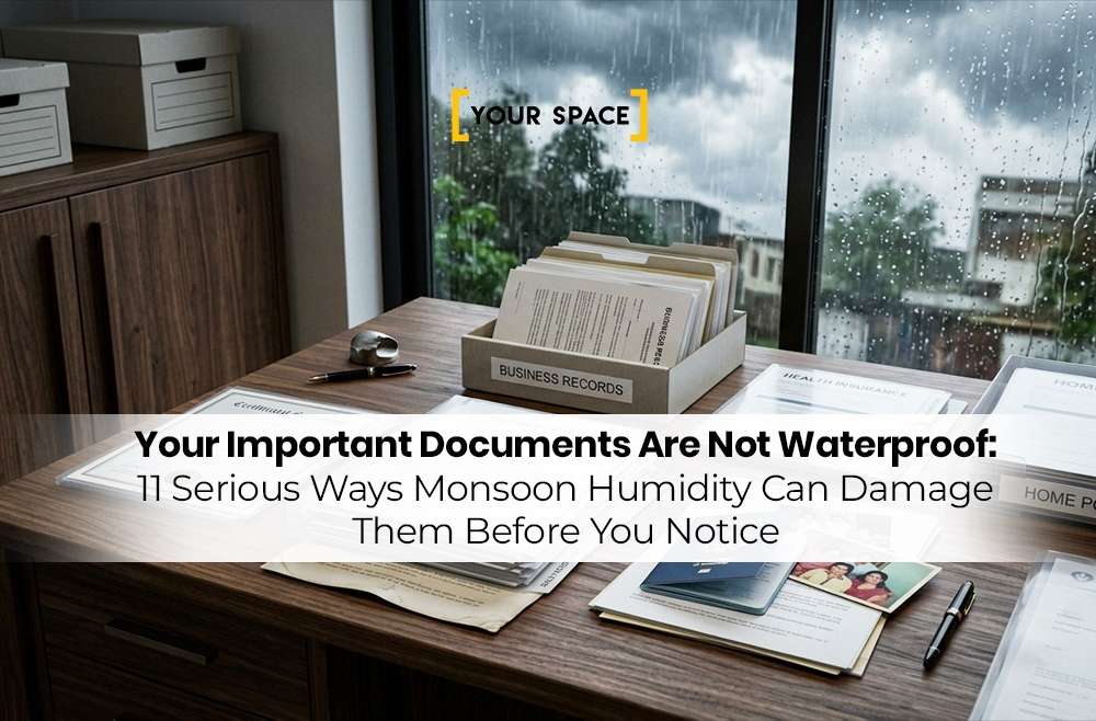Your Important Documents Are Not Waterproof: 11 Serious Ways Monsoon Humidity Can Damage Them Before You Notice