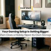 Your Gaming Setup Is Getting Bigger: When Does a Hobby Need Its Own Storage?