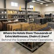 Where Do Hotels Store Thousands of Extra Mattresses, Chairs & Linen? Behind the Scenes of Hotel Operations