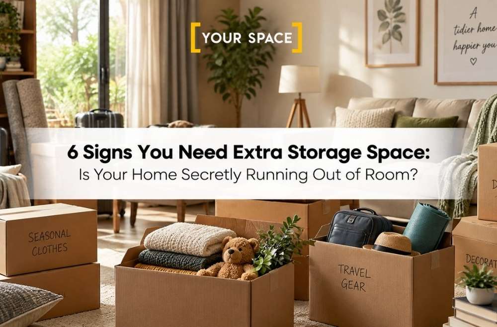 6 Signs You Need Extra Storage Space: Is Your Home Secretly Running Out of Room?