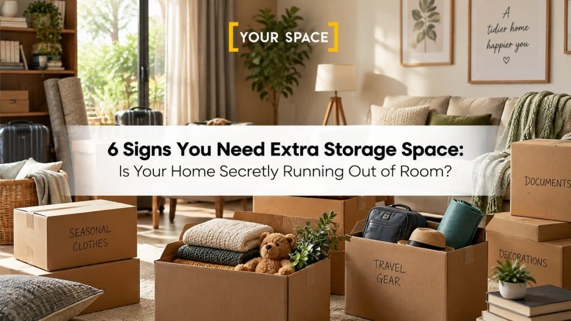 6 Signs You Need Extra Storage Space: Is Your Home Secretly Running Out of Room?