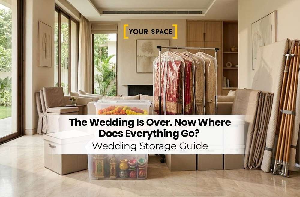 The Wedding Is Over. Now Where Does Everything Go? | Wedding Storage Guide