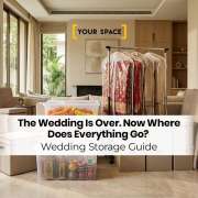 The Wedding Is Over. Now Where Does Everything Go? | Wedding Storage Guide