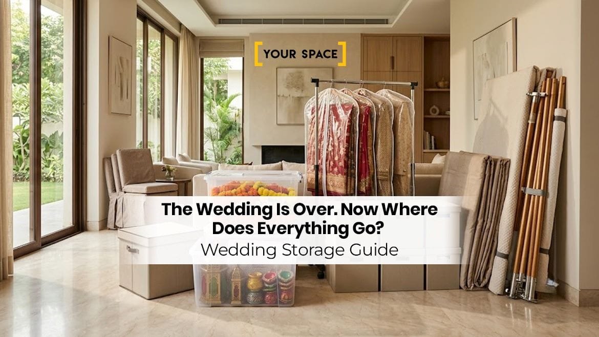 The Wedding Is Over. Now Where Does Everything Go? | Wedding Storage Guide