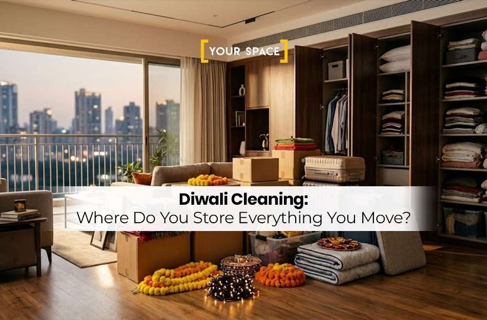 Diwali Cleaning Is Done. So Where Does Everything Go? The Diwali Storage Answer Nobody Talks About