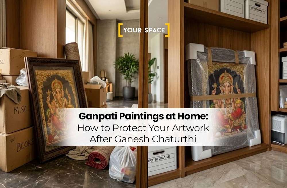 Ganpati Paintings at Home: How to Protect Your Artwork After Ganesh Chaturthi