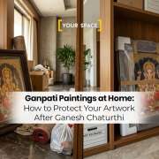 Ganpati Paintings at Home: How to Protect Your Artwork After Ganesh Chaturthi