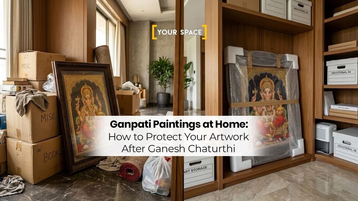 Ganpati Paintings at Home: How to Protect Your Artwork After Ganesh Chaturthi