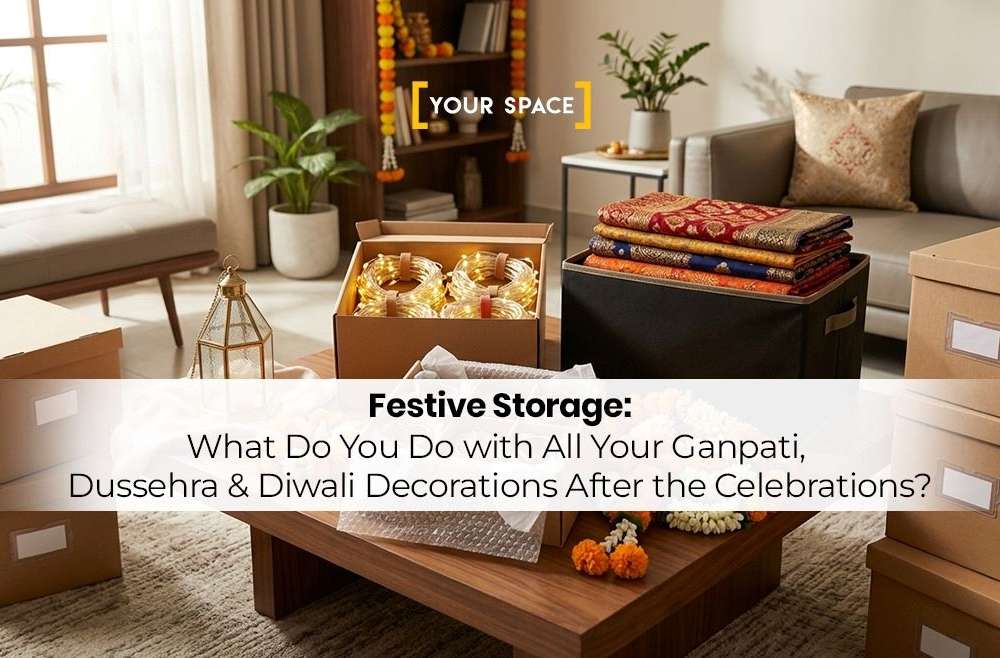 Festive Storage: What Do You Do with All Your Ganpati, Dussehra & Diwali Decorations After the Celebrations?