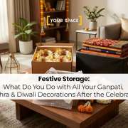 Festive Storage: What Do You Do with All Your Ganpati, Dussehra & Diwali Decorations After the Celebrations?