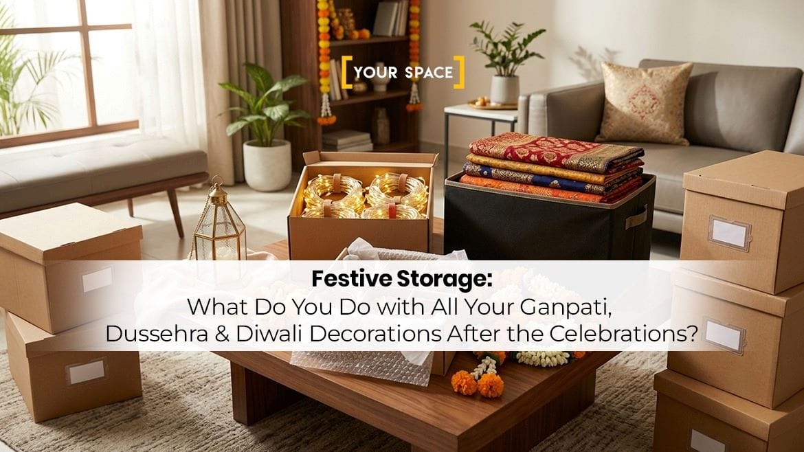 Festive Storage: What Do You Do with All Your Ganpati, Dussehra & Diwali Decorations After the Celebrations?